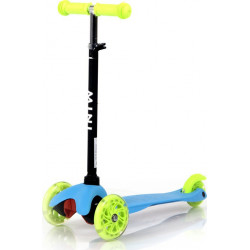 Τρίτροχο Παιδικό Πατίνι - Lorelli Scooter MINI LED Blue&Green - 10390010006