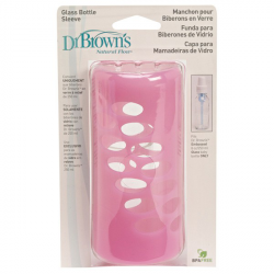 Dr. Brown's Προστατευτικό για Μπιμπερό 250ml ροζ 1τμχ